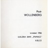 Piotr Wollenberg, wrzesień 1984, Galeria BWA "Piwnice" Kielce