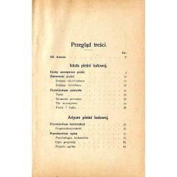 Artyzm pieśni ludowej