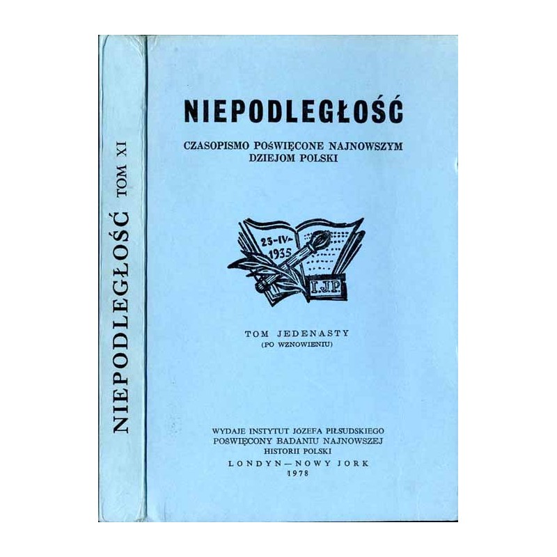 Niepodległość. Czasopismo poświęcone najnowszym dziejom Polski. T. 11 (1978) (po wznowieniu) / Listy J. Piłsudskiego z okresu PP