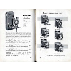 Zeiss Ikon. Aparaty fotograficzne, aparaty do powiększeń. Katalog. Część II. Na rok 1931/32