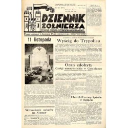 Dziennik Żołnierza. [...] Pismo żołnierzy I. Korpusu Panc.-Motorowego. R.3 (1942). Nr 161 (694) (11 listopada 1942)