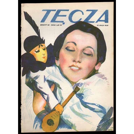 Tęcza. Ilustrowane pismo tygodniowe. R.2 (1928). Z. 20 (19 maja 1928) / Włodzimierz Bartoszewicz / Warszawska Szkoła Sztuk Piękn
