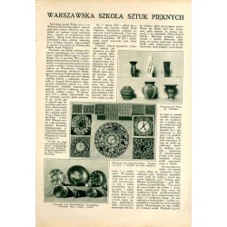 Tęcza. Ilustrowane pismo tygodniowe. R.2 (1928). Z. 20 (19 maja 1928) / Włodzimierz Bartoszewicz / Warszawska Szkoła Sztuk Piękn