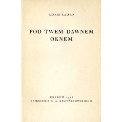 Pod twem dawnem oknem