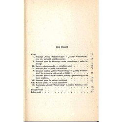 Program polityczny "Głosu Warszawskiego" (1908-1909) i "Gazety Warszawskiej" (1909-1915)