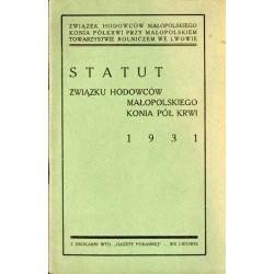 Statut Związku Hodowców Małopolskiego Konia Pół Krwi