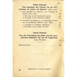 Ein kurzer Gang durch die jüdische Geschichte