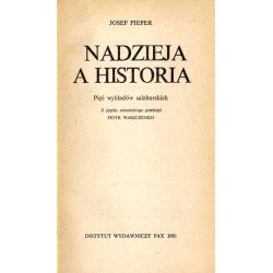 Nadzieja a historia. Pięć wykładów salzburskich