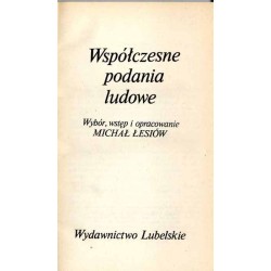 Współczesne podania ludowe