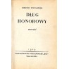 Dług honorowy. Powieść
