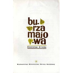 Burza majowa / dedykacja autora