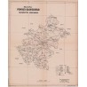 Mapa powiatu oławskiego. Województwo wrocławskie. 1:100.000
