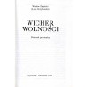 Wicher wolności. Dziennik powstańca