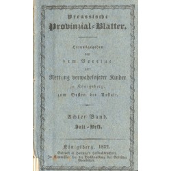 Preußische Provinzial Blätter. 8. Band (1832)