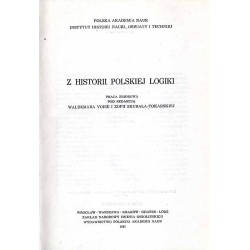 Z historii polskiej logiki