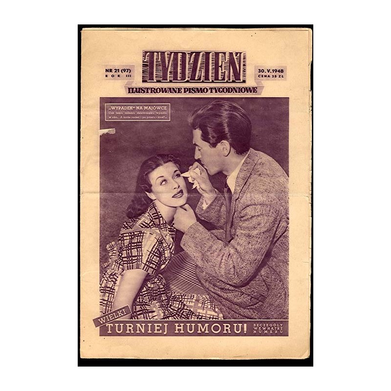 Tydzień. Ilustrowane pismo tygodniowe. R.3 (1948). Nr 21 (97) (30 maja 1948)
