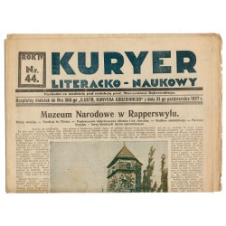 Kuryer Literacko-Naukowy. R.4 (1927). Nr 44 (31 października 1927). Bezpłatny dodatek do Nru 300-go "Ilustr. Kuryera Codziennego