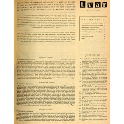 Tvar. Časopis pro průmyslové výtvarnictvi a lidovou tvorbu. R.7 (1955). Nr 1-4