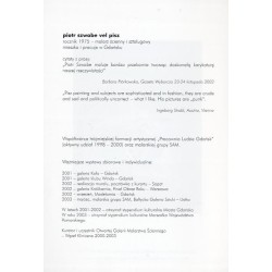 Piotr Szwabe vel Pisz. Malarstwo