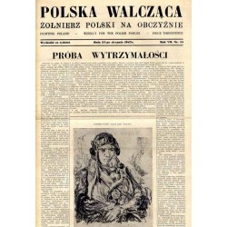 Polska Walcząca - Żołnierz Polski na Obczyźnie. Fighting Poland. Weekly for the Polish Forces. R.7 (1945). Nr 34 (25 sierpnia 19