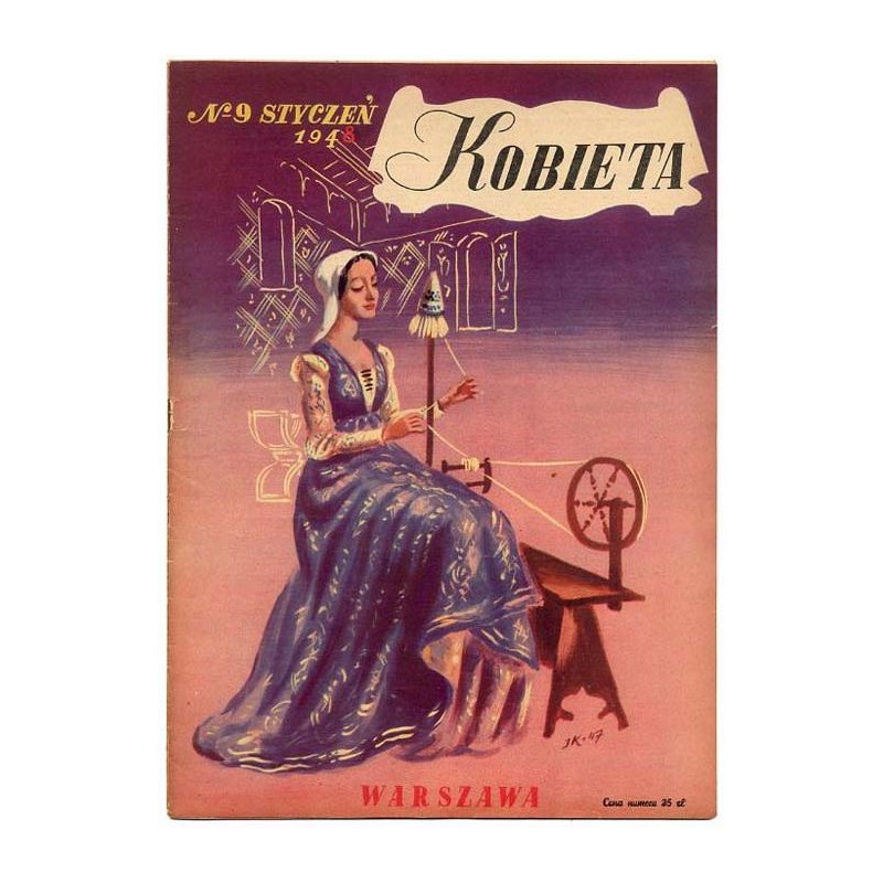 Kobieta. Czasopismo. 1948. Nr 9 (Styczeń 1948) [Józef Korolkiewicz]