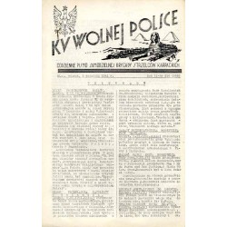 Ku Wolnej Polsce. Codzienne pismo Brygady Strzelców Karpackich. R.2 (1941). Nr 216 (322) (9 września 1941) / Pociąg pancerny pod