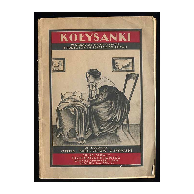 Kołysanki w układzie na fortepian z podłożonym tekstem
