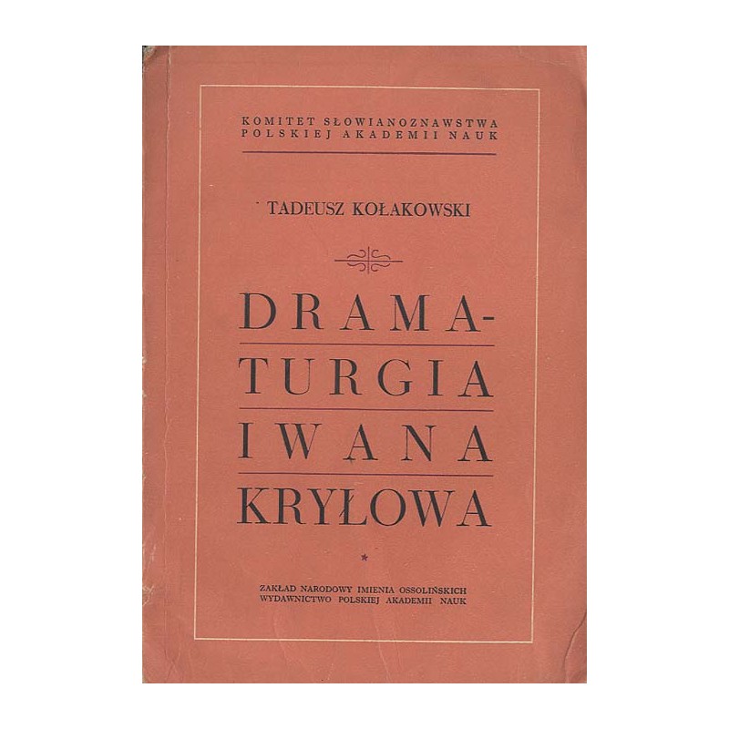 Dramaturgia Iwana Kryłowa