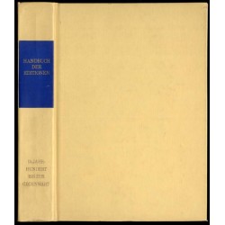 Handbuch der Editionen. Deutschsprachige Schriftsteller Ausgang des 15. Jahrhunderts bis zur Gegenwart