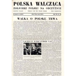 Polska Walcząca - Żołnierz Polski na Obczyźnie. Fighting Poland. Weekly for the Polish Forces. R.7 (1945). Nr 20 (19 maja 1945)