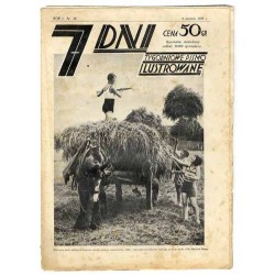 7 Dni. Tygodniowe pismo ilustrowane. R.1 (1929). Nr 28 (4 sierpnia 1929)