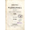 Biblioteka Warszawska. Pismo poświęcone naukom, sztukom i przemysłowi 1857. Nowa Serya. T. 2 (Kwiecień 1857) / J. Korzeniowski:
