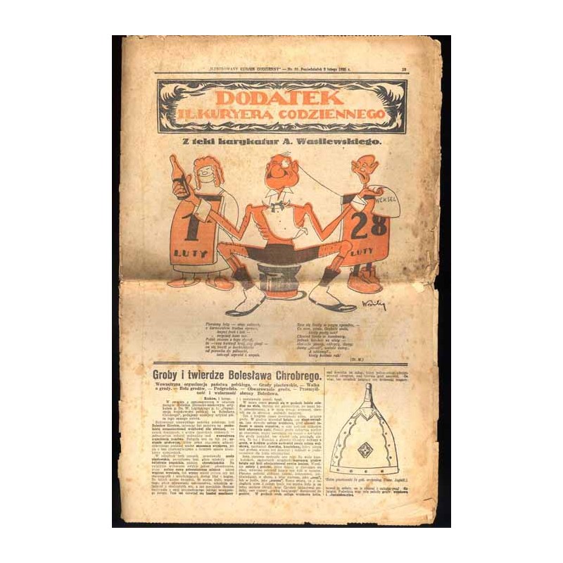 Dodatek Ilustrowanego Kuryera Codziennego. [R.1] 1925. Nr 33 (2 II 1925)