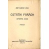 Ostatni faraon (Szmaragd Izydy). Powieść