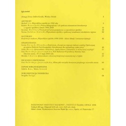 Śląsk Opolski. Środowisko, społeczeństwo, gospodarka, kultura. R.18 (2008). Nr 1-2 (66-67). Województwo opolskie 1998-2008 – bil