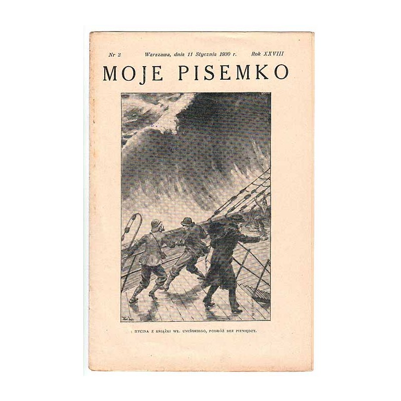 Moje Pisemko. R.28 (1930). Nr 2 (11 stycznia 1930)
