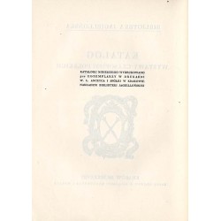 Katalog wystawy czasopism polskich od w. XVI do r. 1830