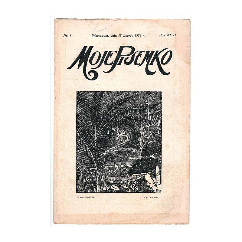 Moje Pisemko. R.26 (1928). Nr 8 (18 lutego 1928)