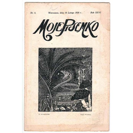 Moje Pisemko. R.26 (1928). Nr 8 (18 lutego 1928)