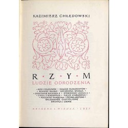 Rzym - ludzie Odrodzenia