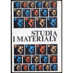 Studia i materiały. T.3: Materiały Sympozjum Popularnonaukowego "Trzydziestolecie Muzeum Sportu i Turystyki" Warszawa, 27 paździ
