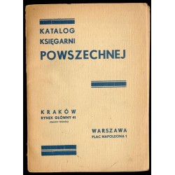 [Wydawnictwa prawnicze] Katalog Wydawnictw Księgarni Powszechnej - Kraków, Rynek Główny 41 Warszawa, Plac Napoleona 1, paździer