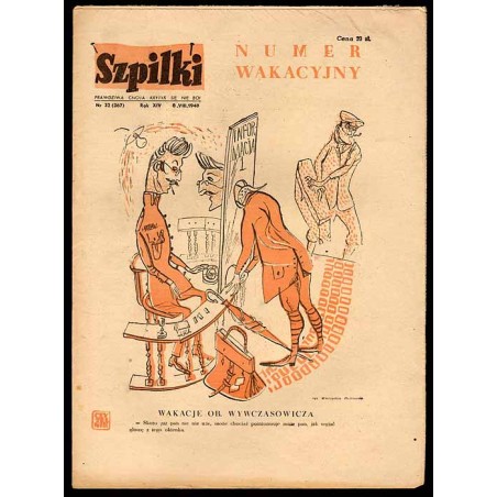 Szpilki. R.14 (1948). Nr 32 (367) (8 sierpnia 1948)