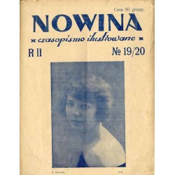 Nowina. Głos inteligencji. Dwutygodnik ilustrowany. R.2 (1927). Nr 19/20 (21 listopad 1927)
