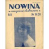 Nowina. Głos inteligencji. Dwutygodnik ilustrowany. R.2 (1927). Nr 19/20 (21 listopad 1927)