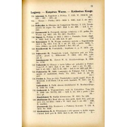 Historja Polski. Katalog systematyczny dzieł XVI-XX w. Histoire de la Pologne