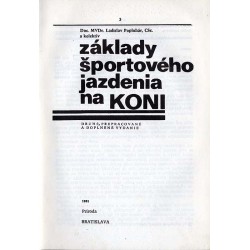 Základy športového jazdenia na koni