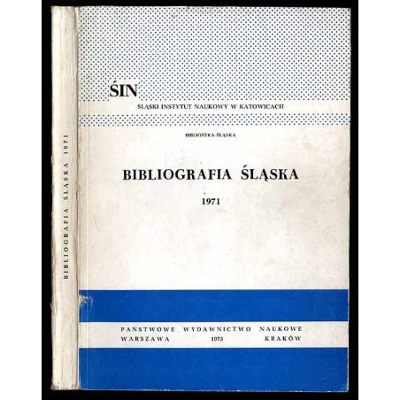 Bibliografia Śląska 1971
