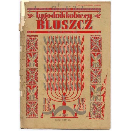 Bluszcz. Społeczno-literacki ilustrowany tygodnik kobiecy. R.61 (1928). Nr 46 (10 listopada 1928)