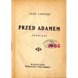 Przed Adamem. Opowieść